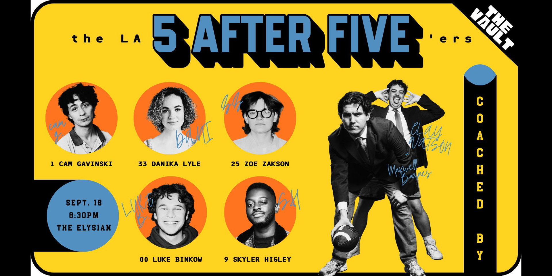 Five After 5 at The Elysian Theater