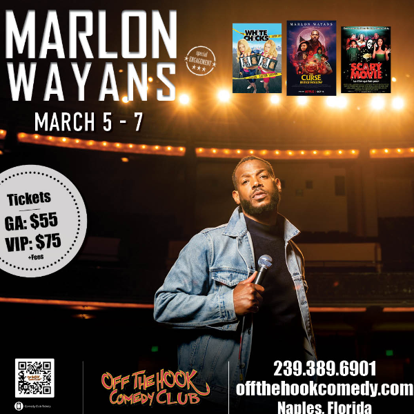 Marlon Wayans at Off The Hook Comedy Club
