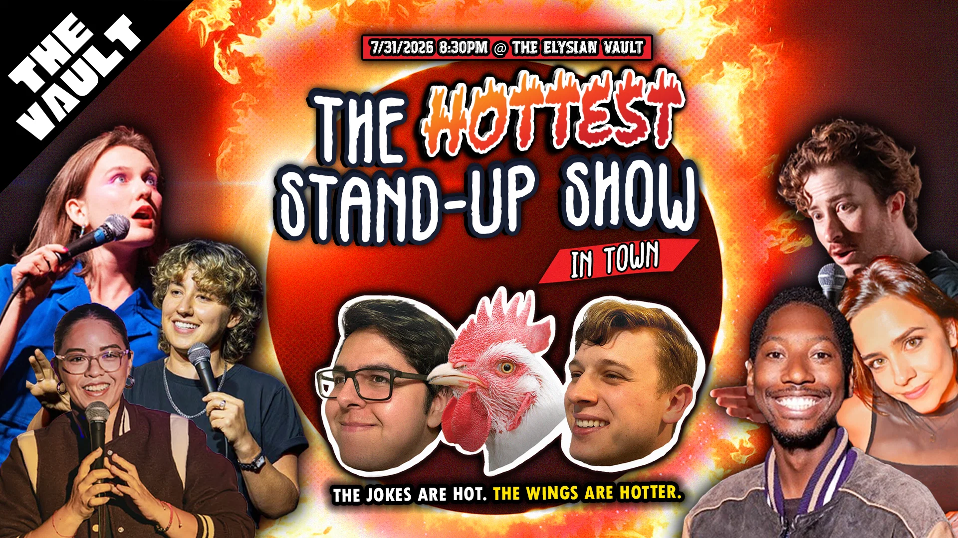 The Hottest Stand-up Show in Town at The Elysian Theater