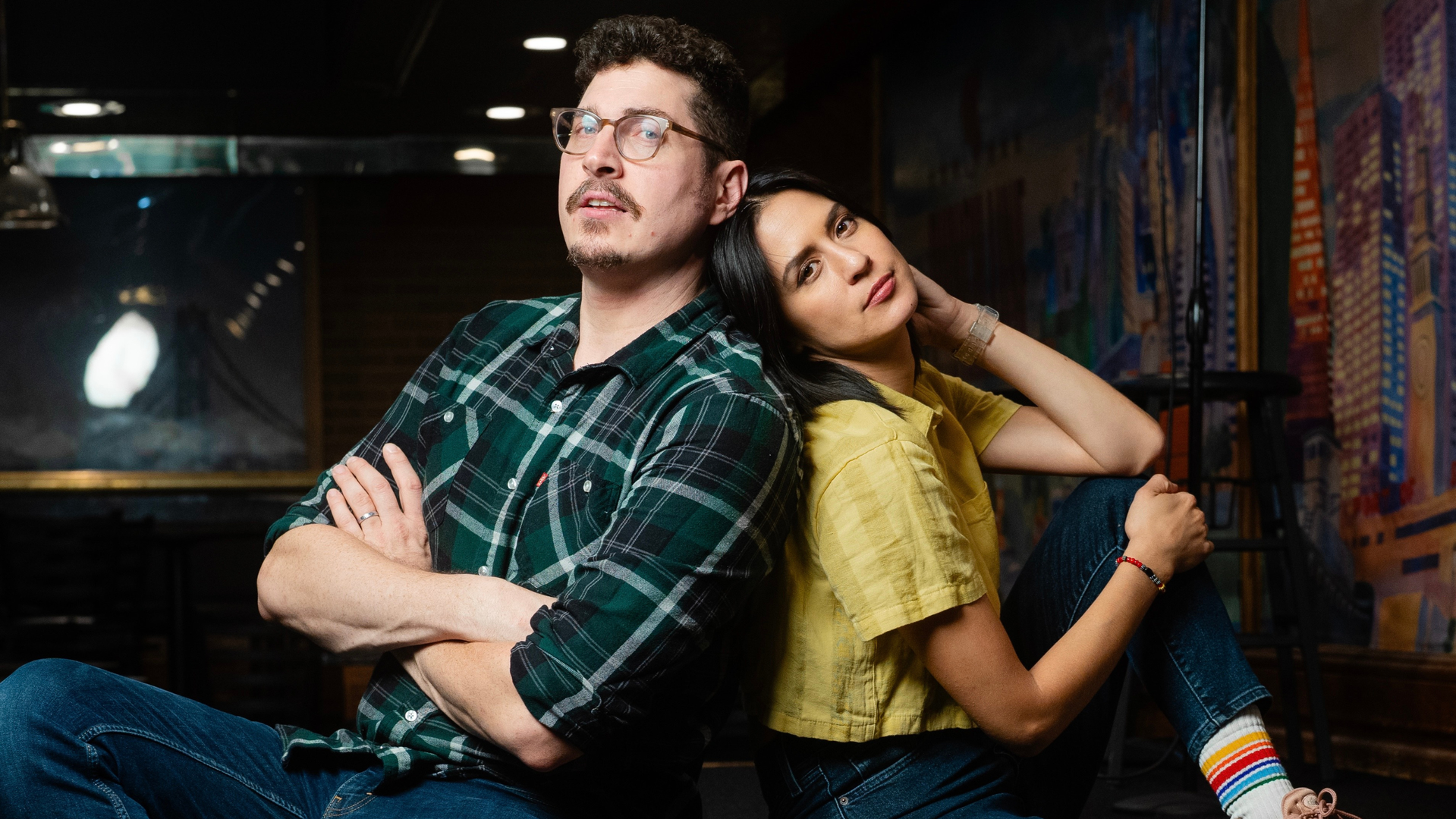 Francesca Fiorentini & Matt Lieb at Punch Line Philly