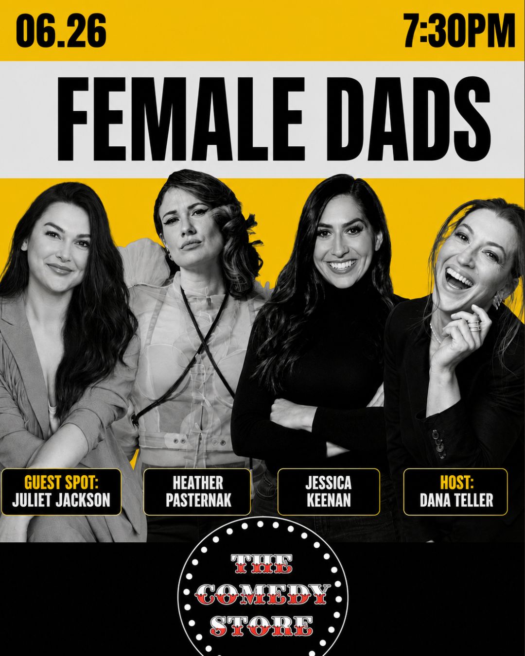 Female Dads at The Comedy Store