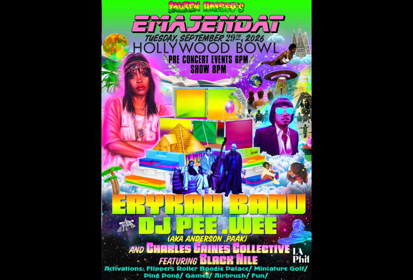Lauren Halsey's emajendat at Hollywood Bowl