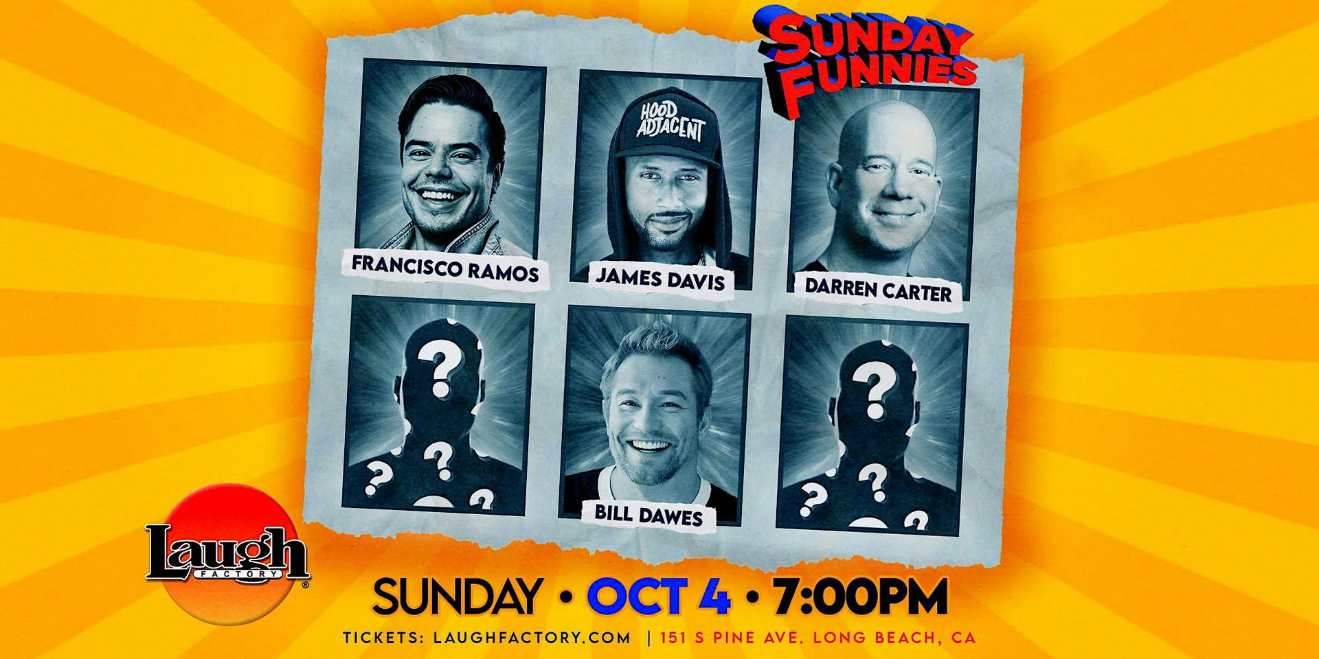 Sunday Funnies at The Laugh Factory Long Beach