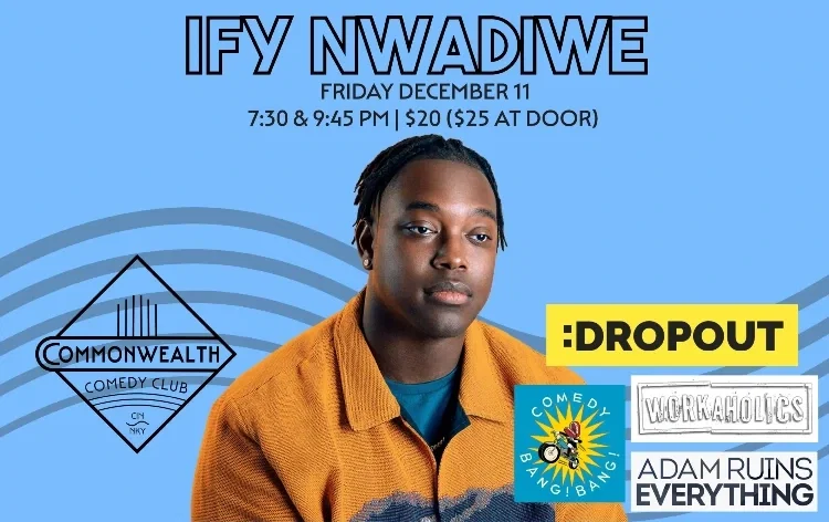 Ify Nwadiwe at Commonwealth Comedy Club