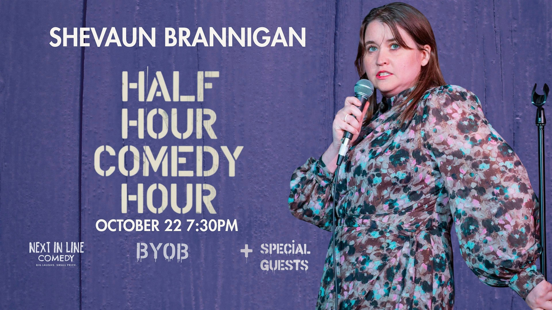 Half Hour Comedy Hour at Next In Line Comedy