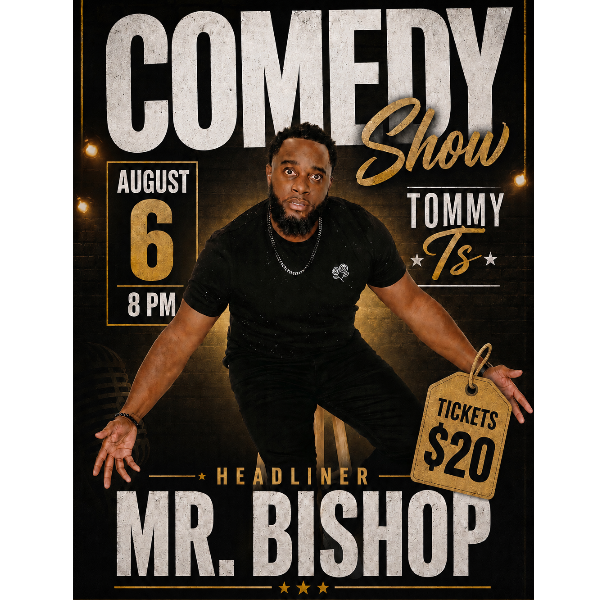 Mr. Bishop at Tommy T's Comedy Club