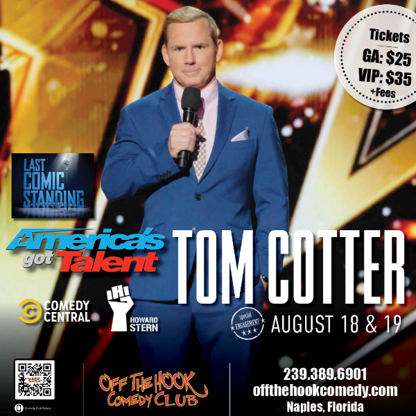 Tom Cotter at Off The Hook Comedy Club
