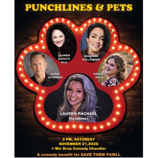 Punchlines & Pets at Mic Drop Comedy Chandler
