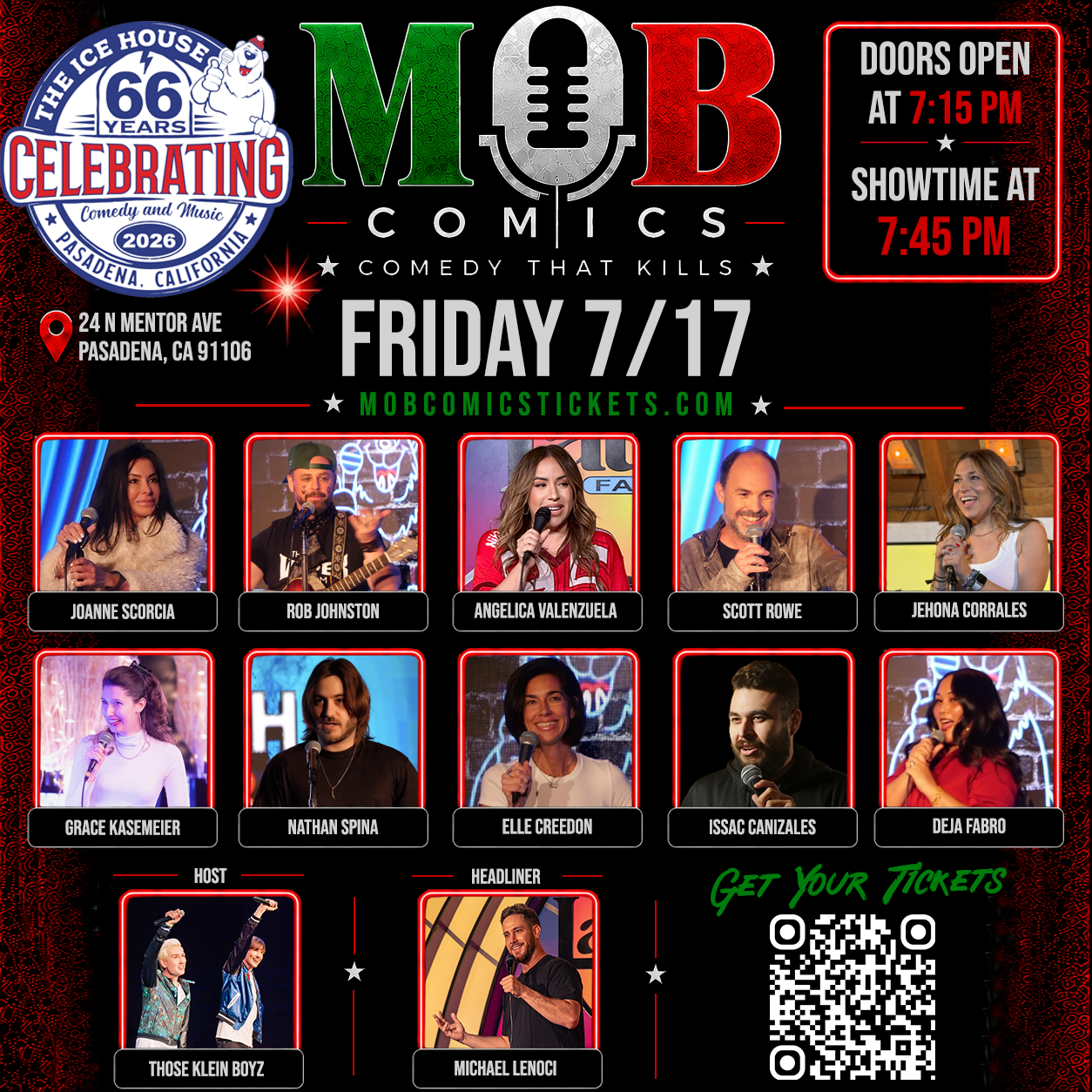 MOB Comics at The Ice House