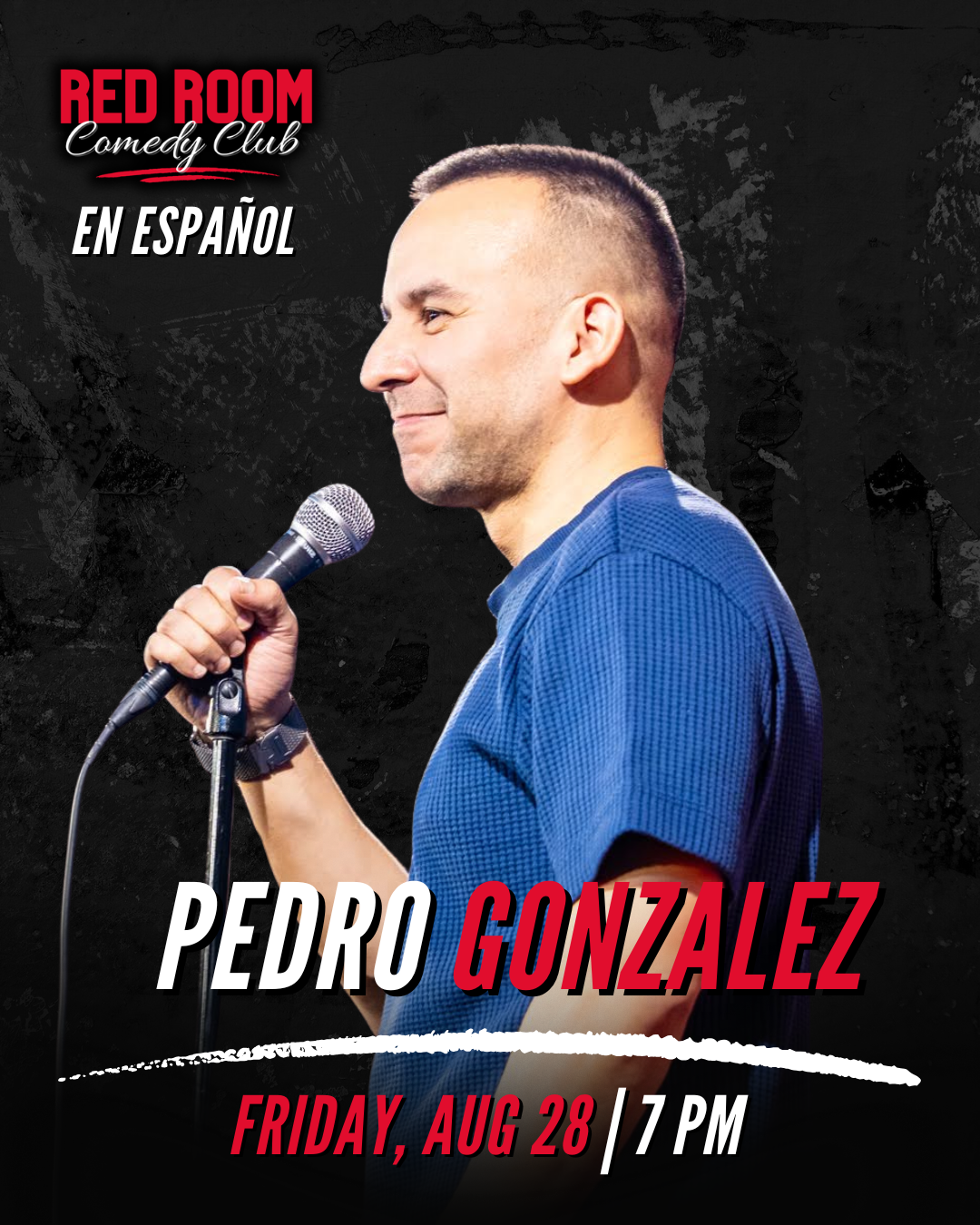 Pedro Gonzalez at RED ROOM Comedy Club