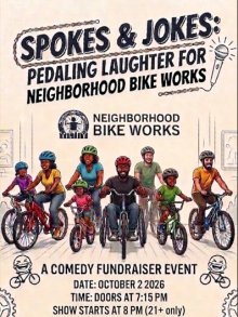 Spokes & Jokes at Comedy Cabaret Doylestown