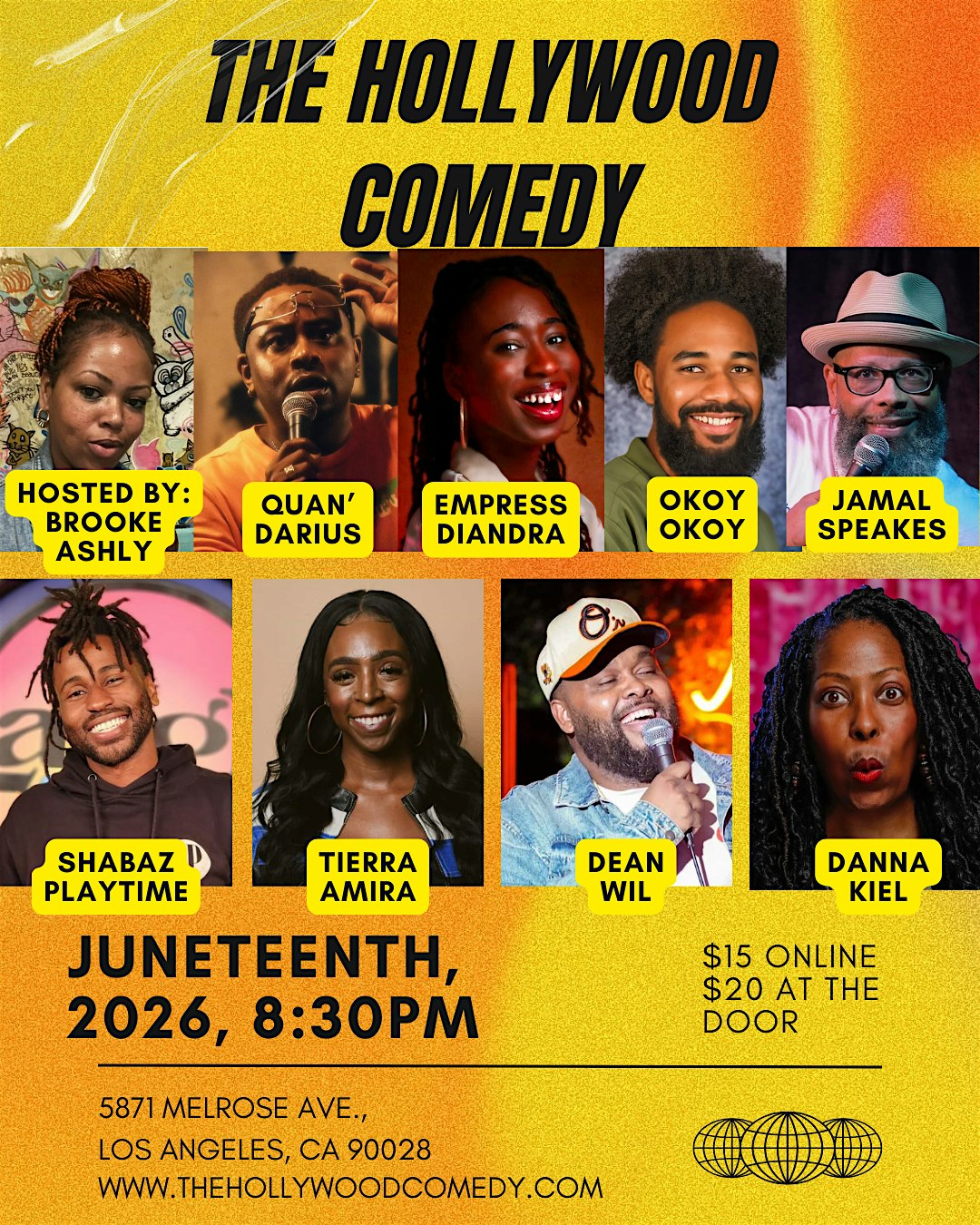Juneteenth Show at The Hollywood Comedy at The Hollywood Comedy