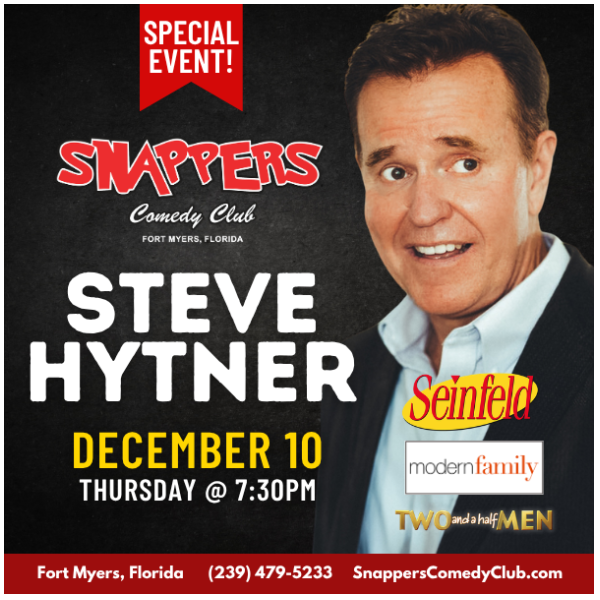 Steve Hytner at Snappers Comedy Club Fort Myers