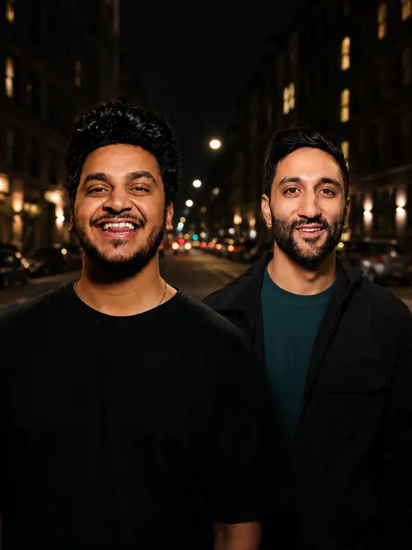 Bassam Shawl & Mohtasham Yaqub at Port Comedy Club