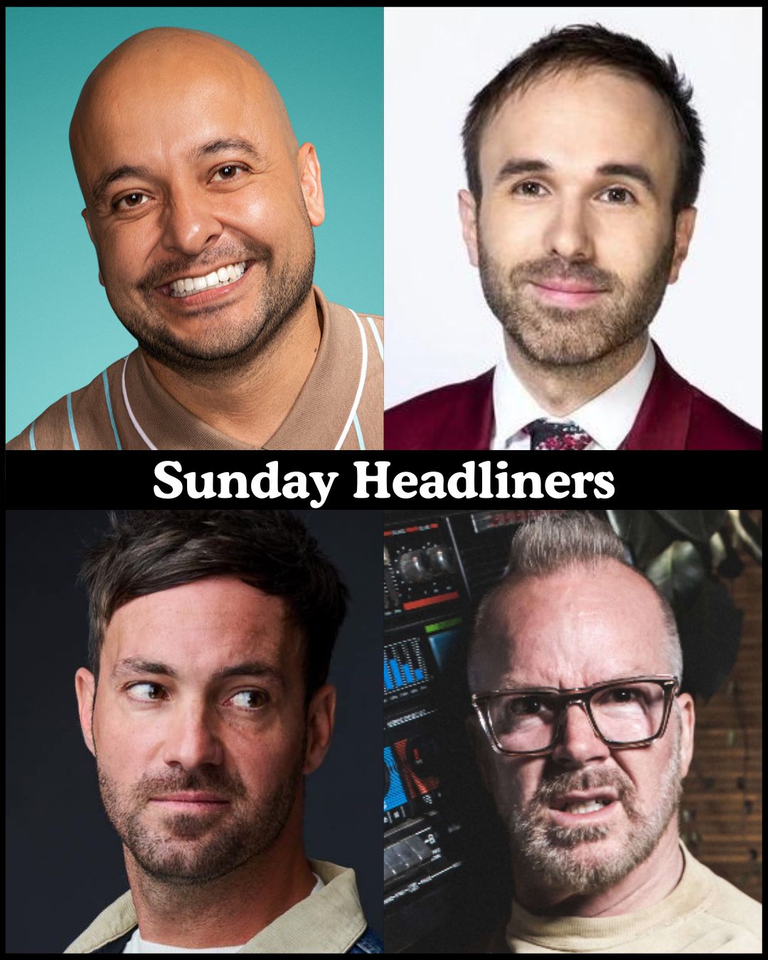 Sunday Headliners at The Comedy Store