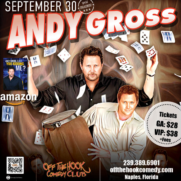 Andy Gross at Off The Hook Comedy Club