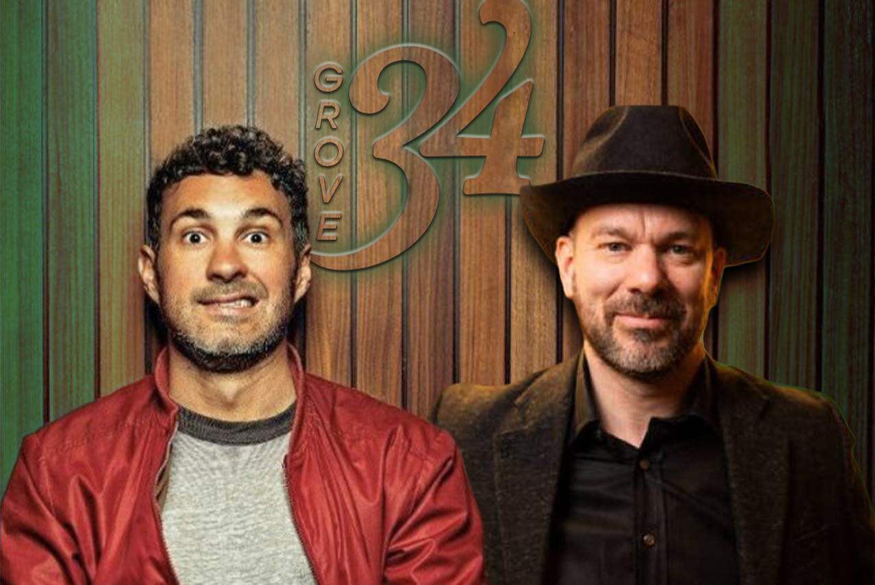 Mark Normand & Matt Ruby Co-Headline at Grove 34 Comedy Club