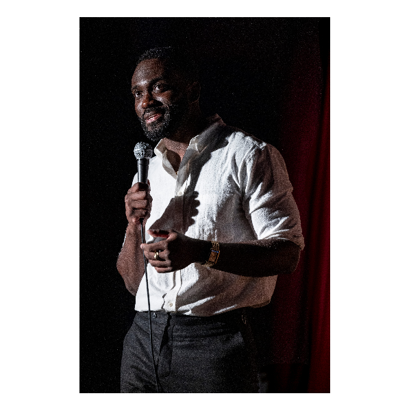 Dr. Kojo Sarfo at Mic Drop Comedy Chandler