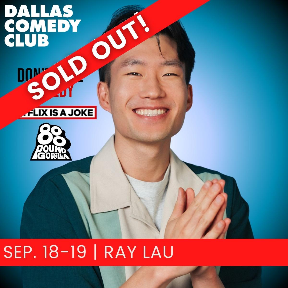 Ray Lau at Dallas Comedy Club
