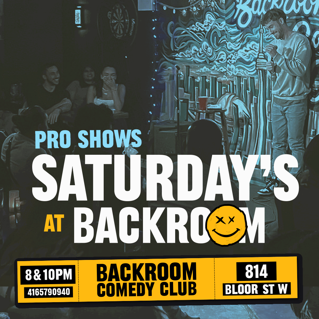 Saturday Night at Backroom Comedy Club at Backroom Comedy Club
