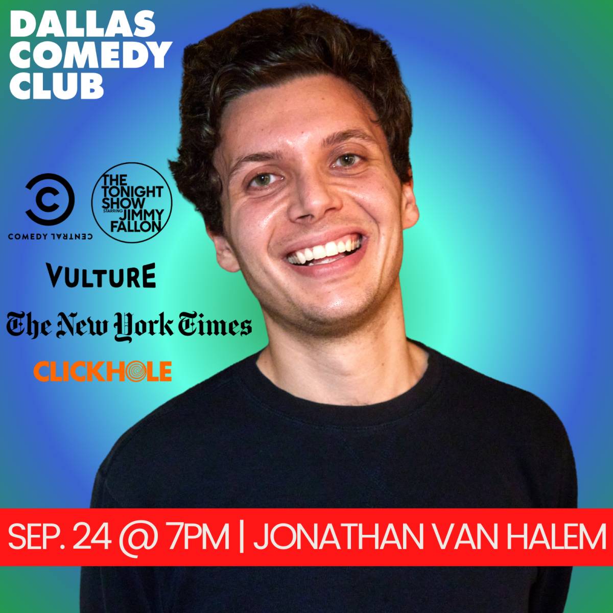 Jonathan van Halem at Dallas Comedy Club