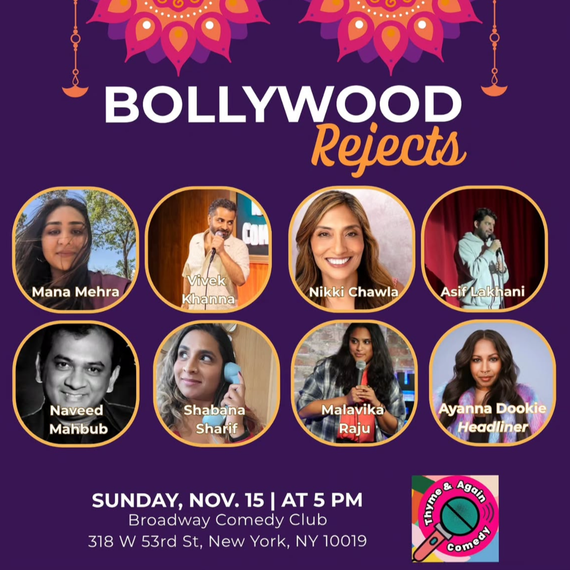 Bollywood Rejects at Broadway Comedy Club
