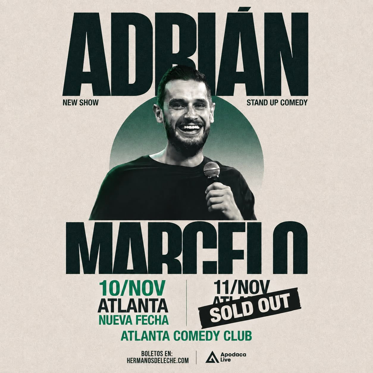 Adrián Marcelo at Atlanta Comedy Theater Norcross