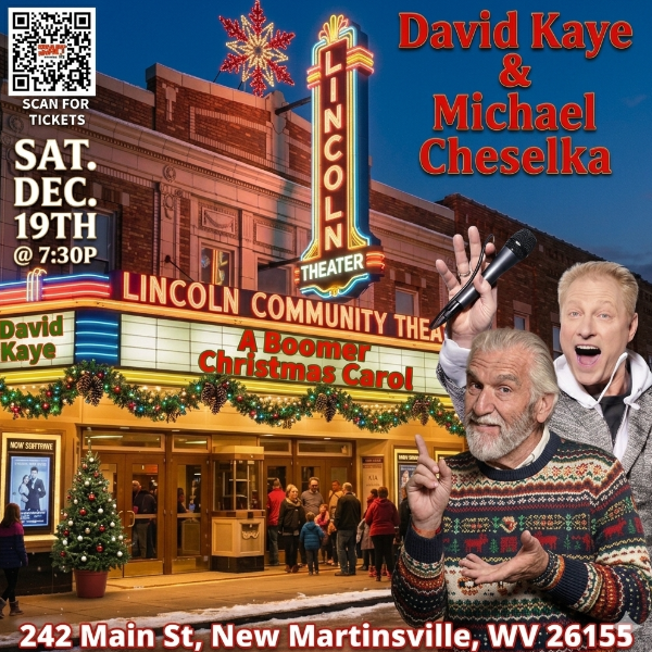 A Boomer Christmas Carol at Krackpots Comedy Club