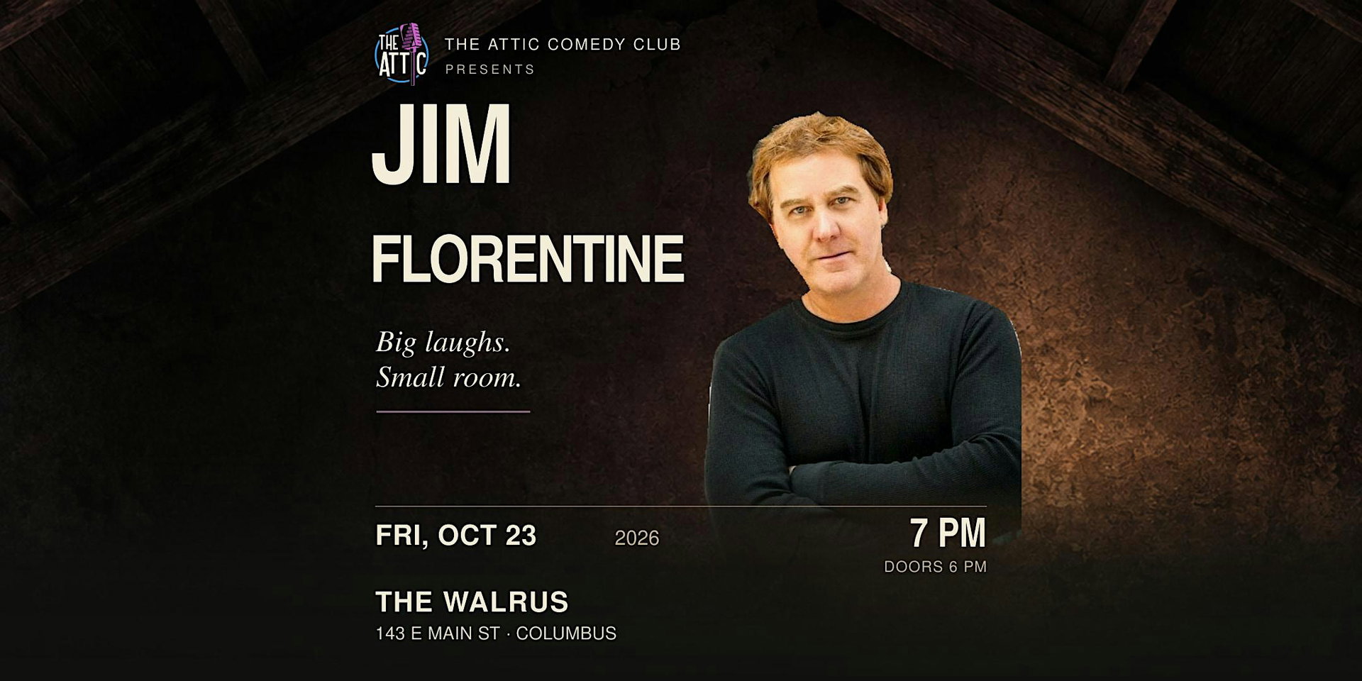 Jim Florentine at The Attic Comedy Club