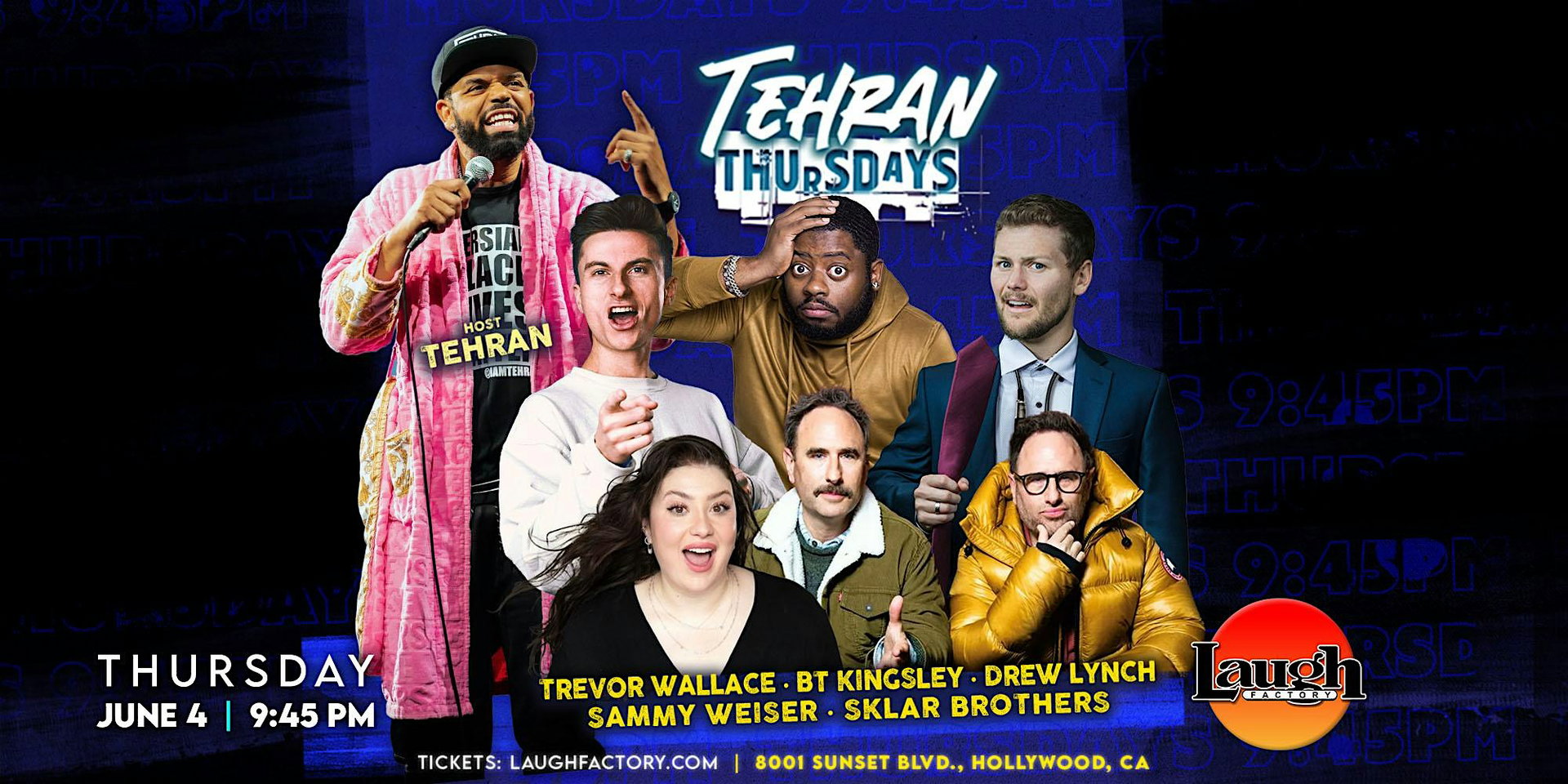 Tehran Thursdays at The Laugh Factory Hollywood