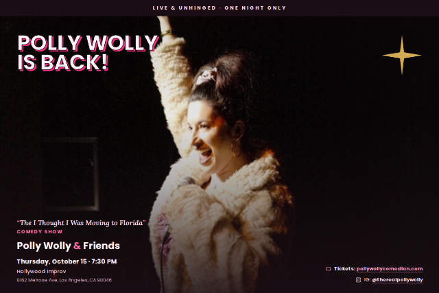 Polly Wolly & Friends at The Hollywood Improv