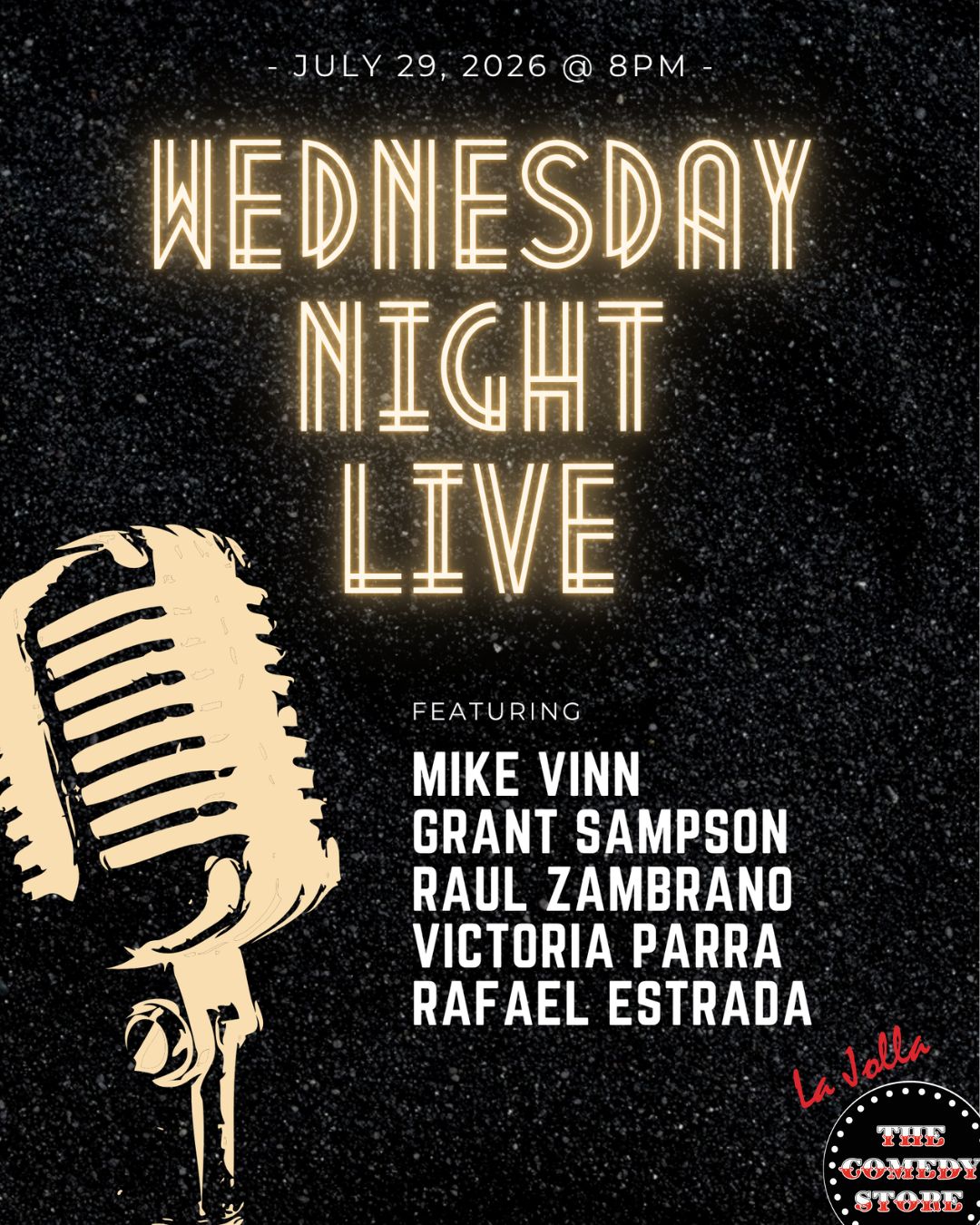 Wednesday Night Live at The Comedy Store La Jolla