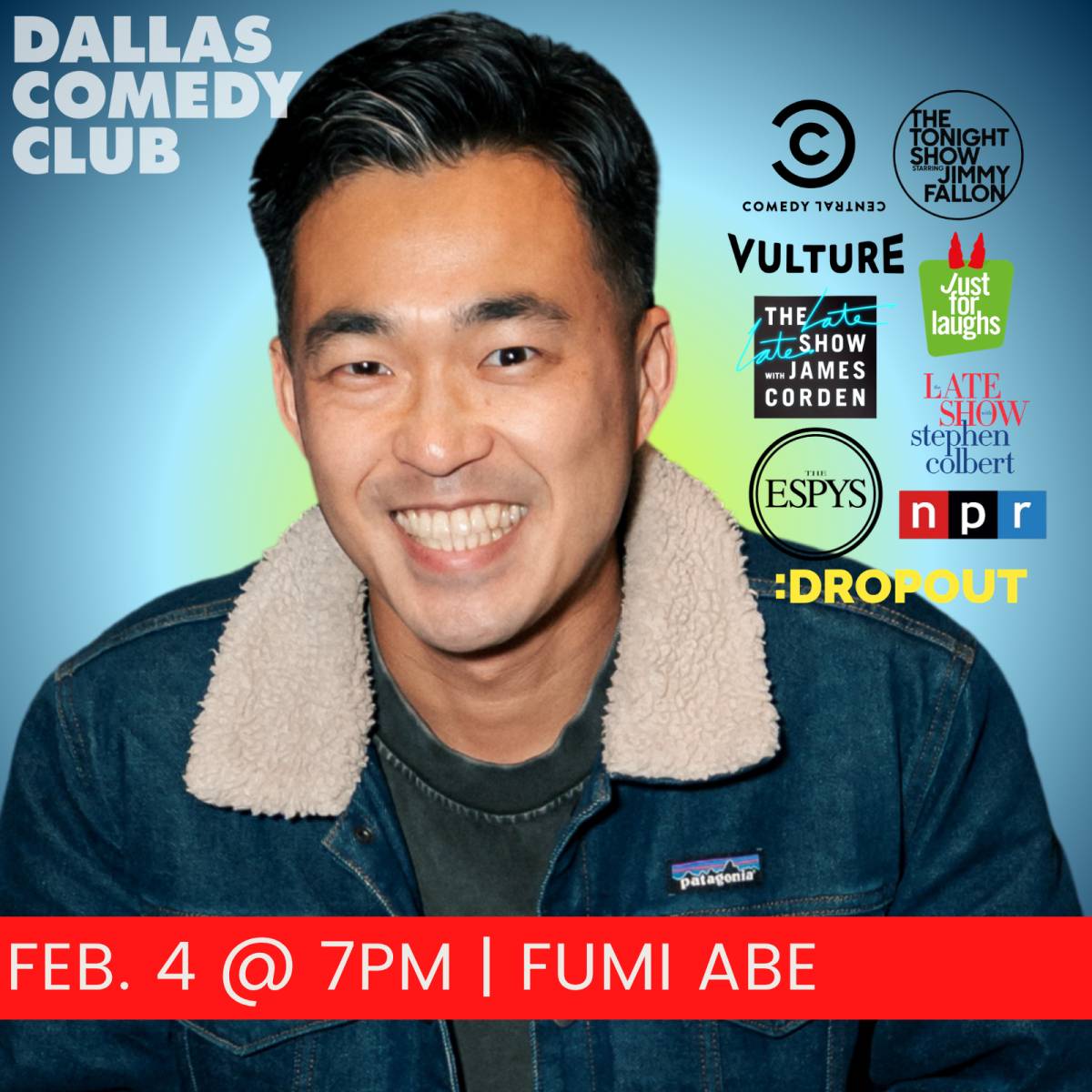 Fumi Abe at Dallas Comedy Club