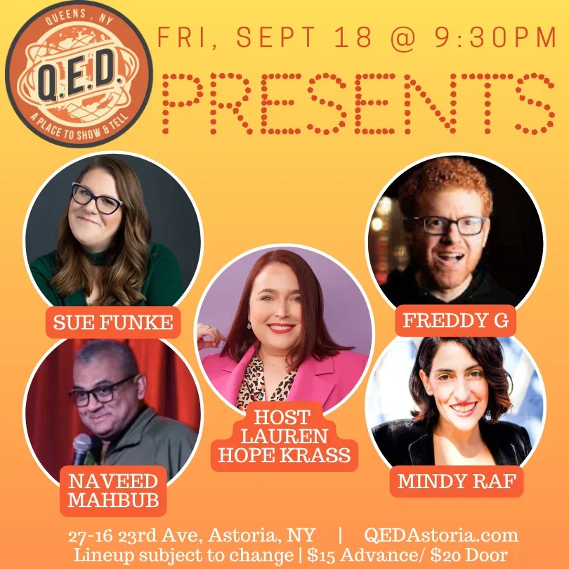 QED Presents at Q.E.D. Astoria