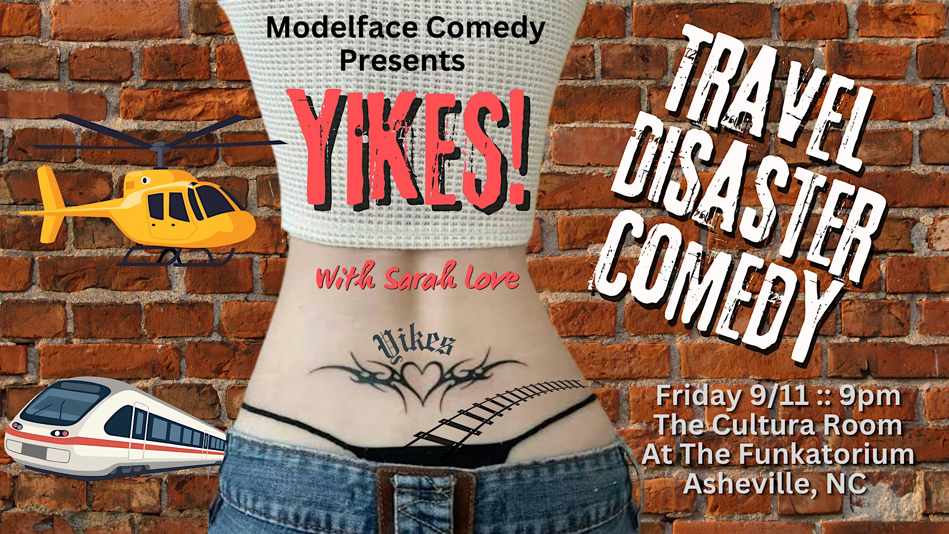 YIKES! at Modelface Comedy