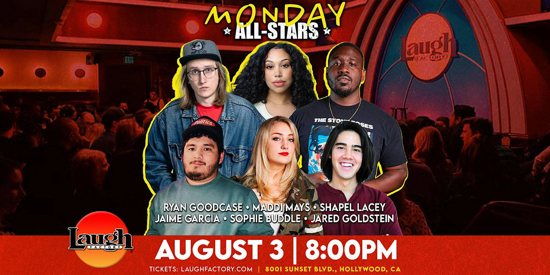 Monday All-Stars at The Laugh Factory Hollywood