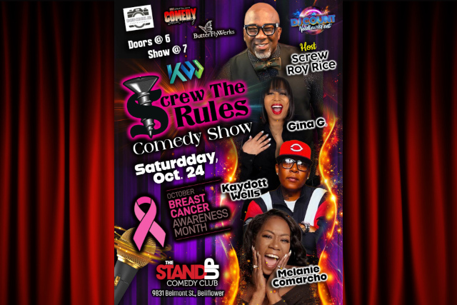 Screw The Rules Comedy Show at The Stand Up Comedy Club