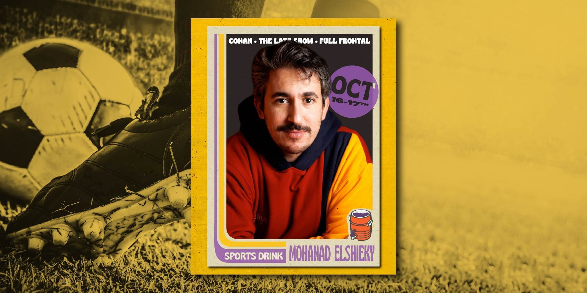 Mohanad Elshieky at SPORTS DRINK: Café & Comedy Club