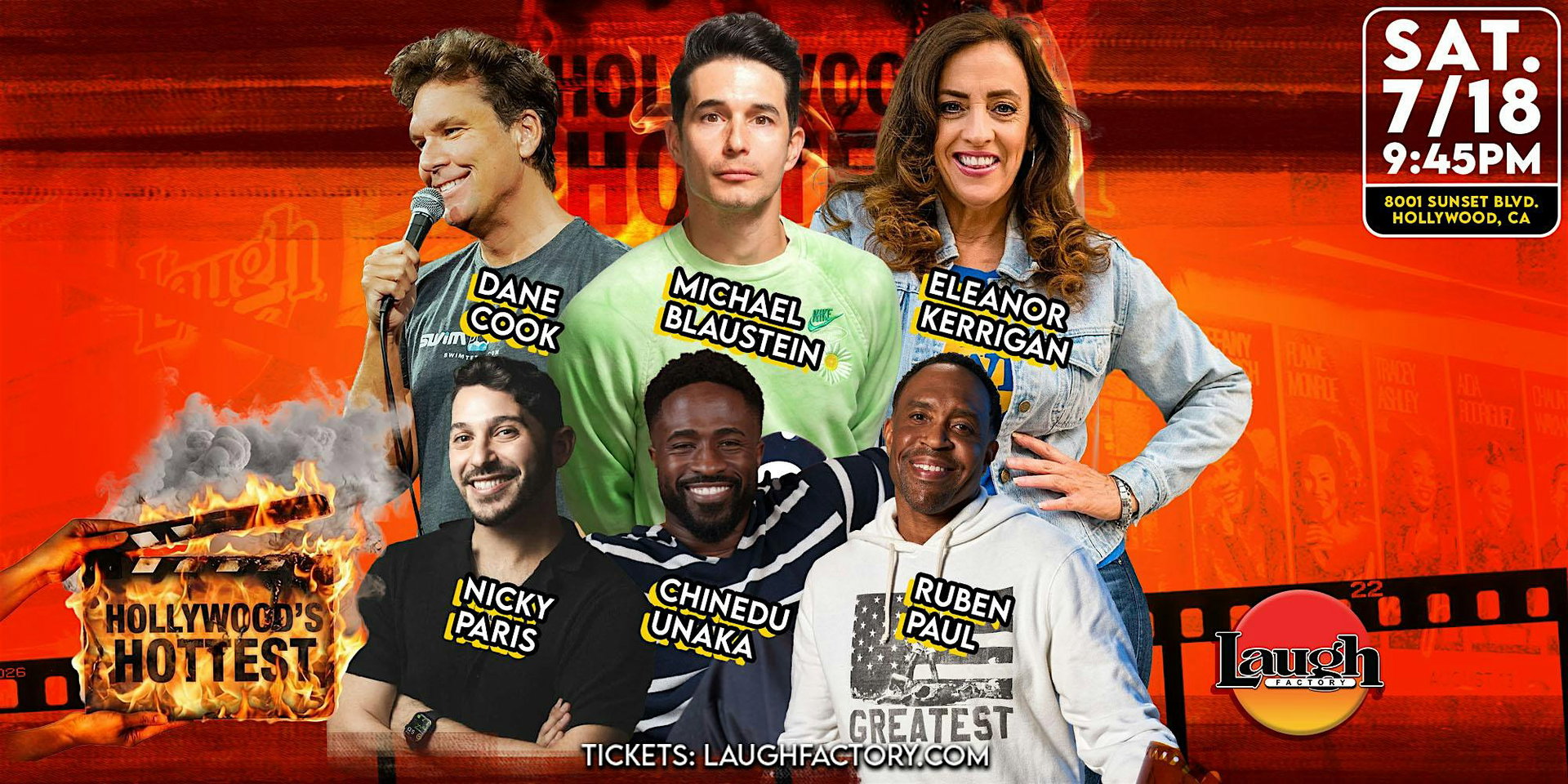 Hollywood's Hottest at The Laugh Factory Hollywood
