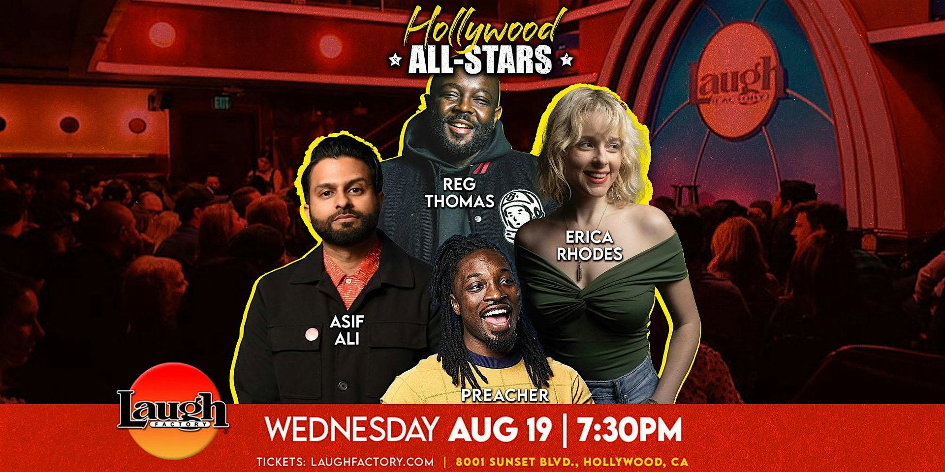 Hollywood All-Stars at The Laugh Factory Hollywood