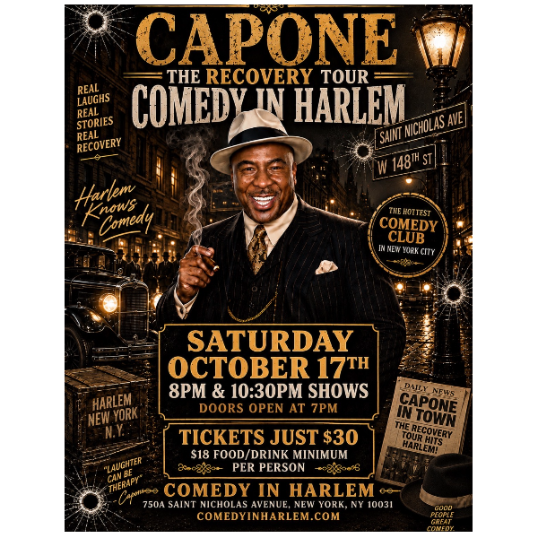 Capone at Comedy in Harlem