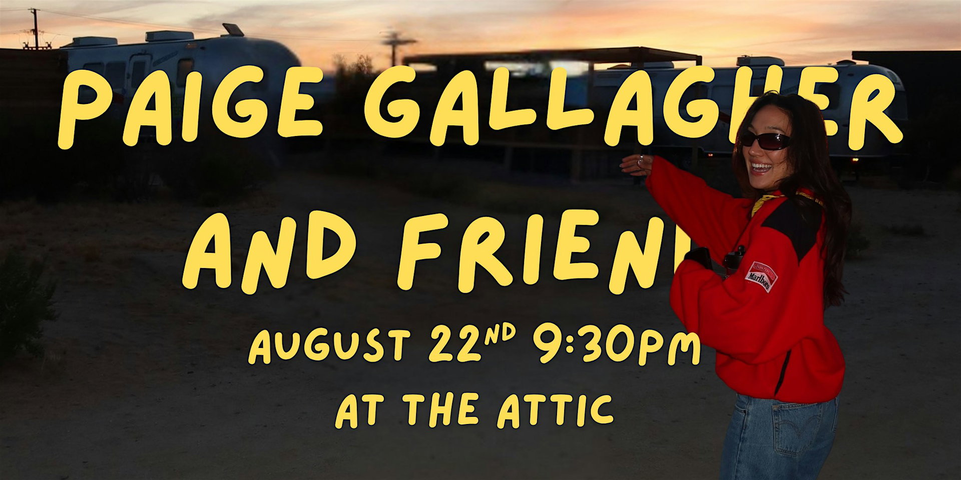 Paige Gallagher & Friends LIVE at The Attic Comedy Club