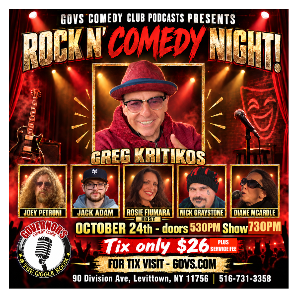 Rock N' Comedy Night! at Governor's Comedy Club