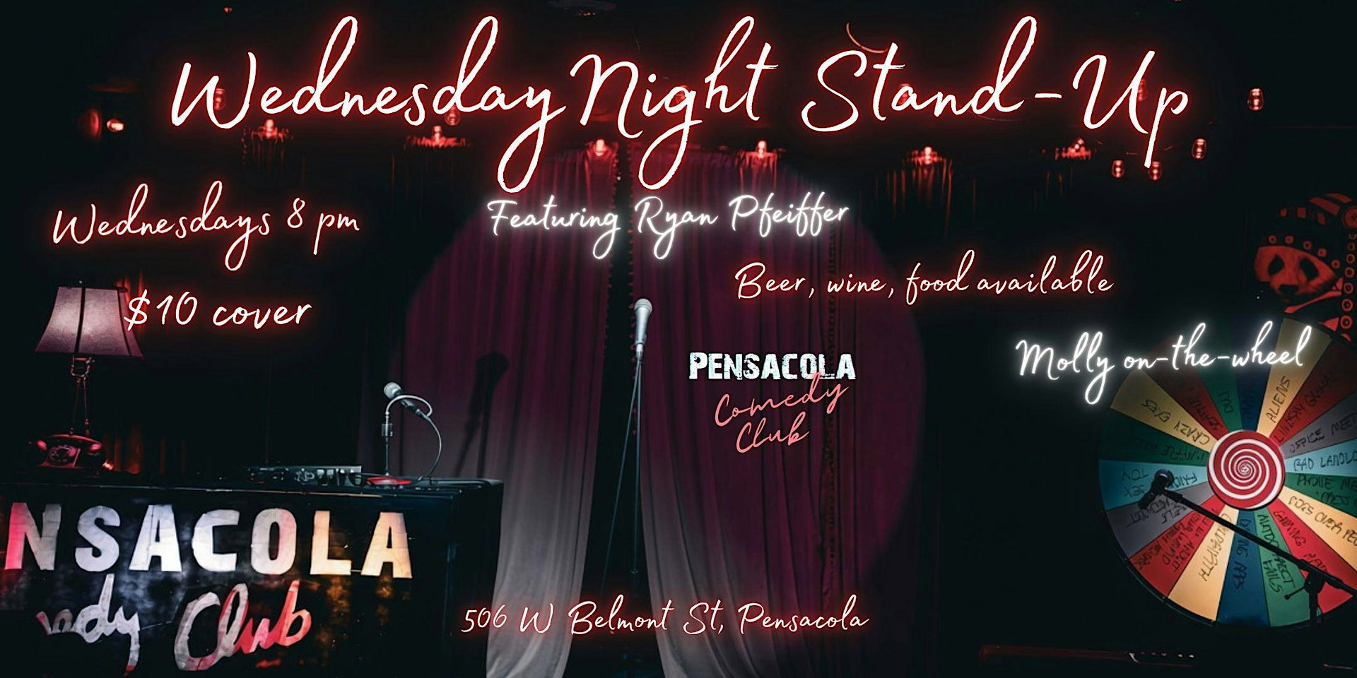 Stand-Up Comedy Open Mic at Pensacola Comedy Club