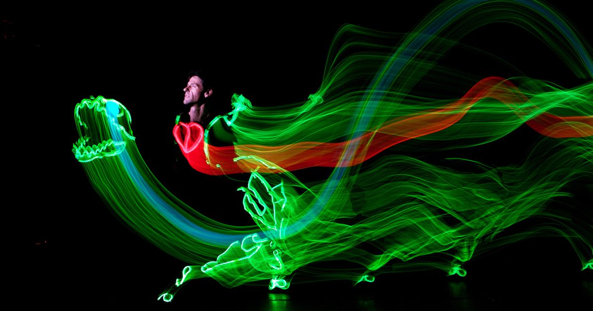Dino-Light — A Glow in the Dark Adventure at Queens Theatre