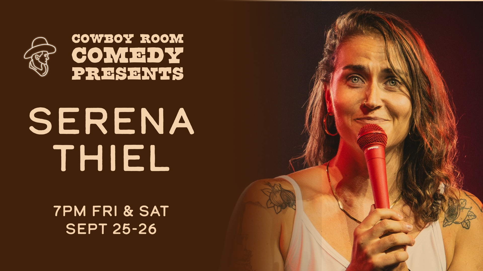 Serena Thiel at Cowboy Room Comedy