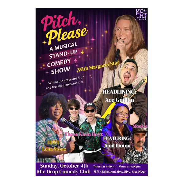 Pitch Please at Mic Drop Comedy San Diego