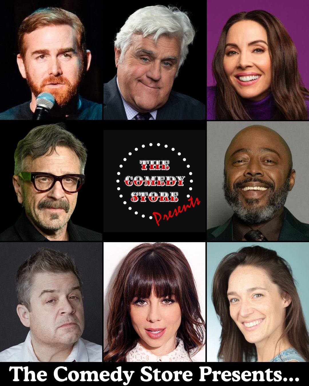 Andrew Santino, Jay Leno, Whitney Cummings, Marc Maron, Donnell Rawlings, Patton Oswalt, Natasha Leggero, Kat Bird at The Comedy Store