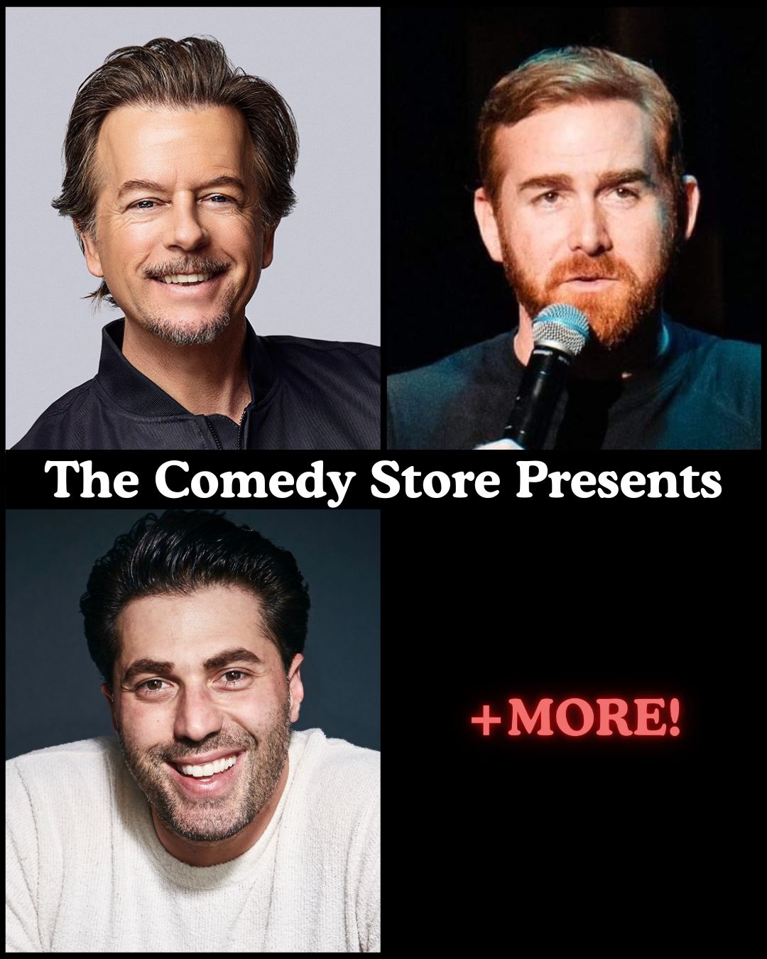 David Spade, Andrew Santino, Adam Ray, Rick Glassman at The Comedy Store