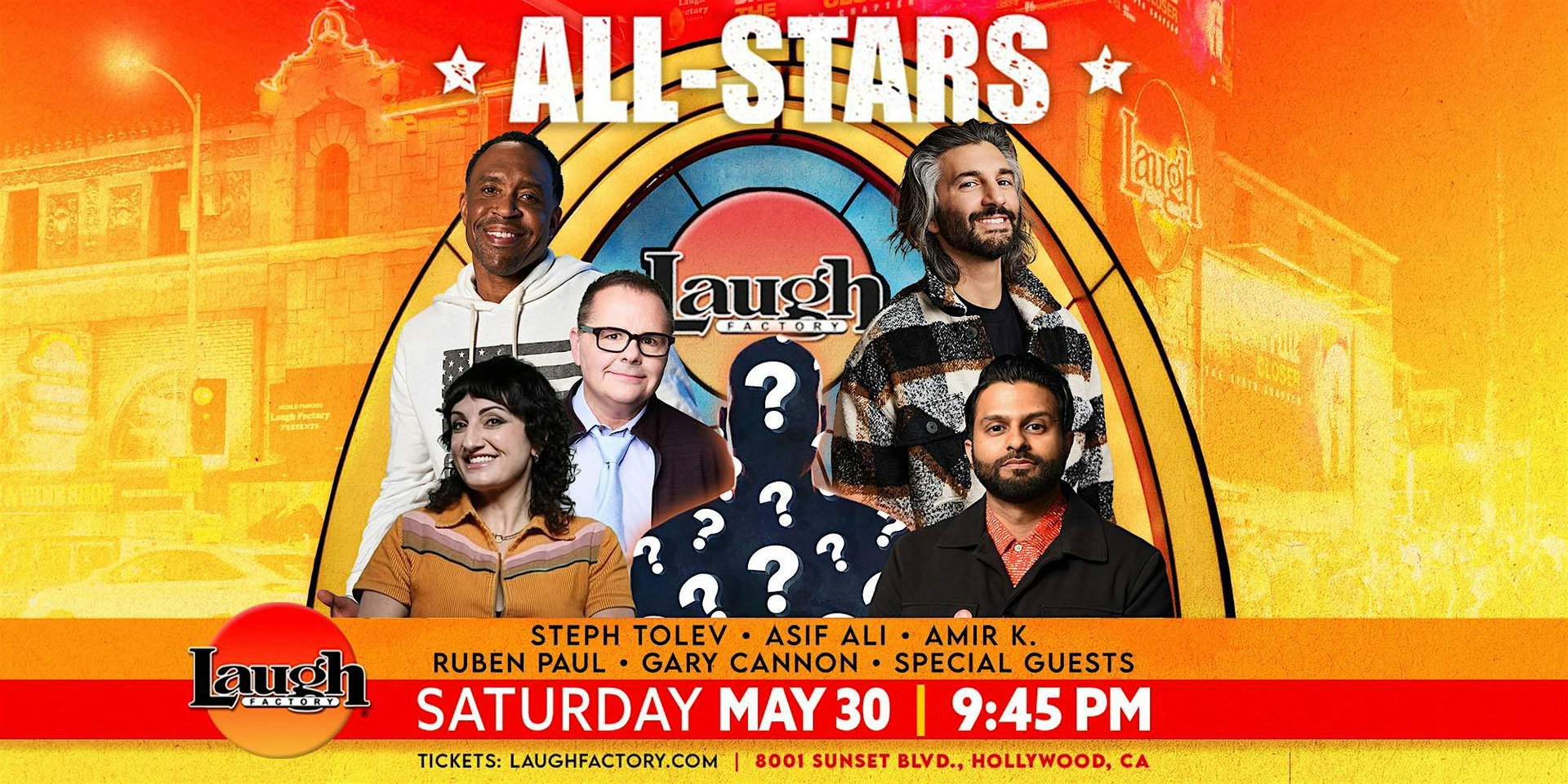 Saturday Night All-Stars at The Laugh Factory Hollywood
